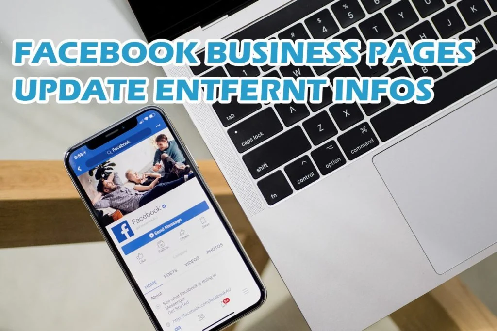 Online Social Media Marketing Update Facebook Business Pages Info Felder entfernt News